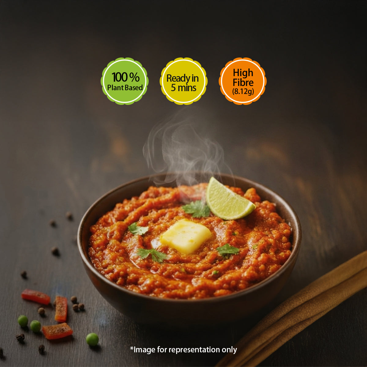 Pav Bhaji - Dish Serving 1