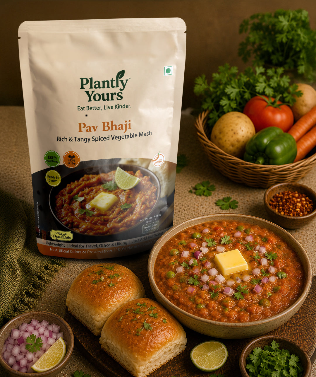 Pav Bhaji - Pack Photo