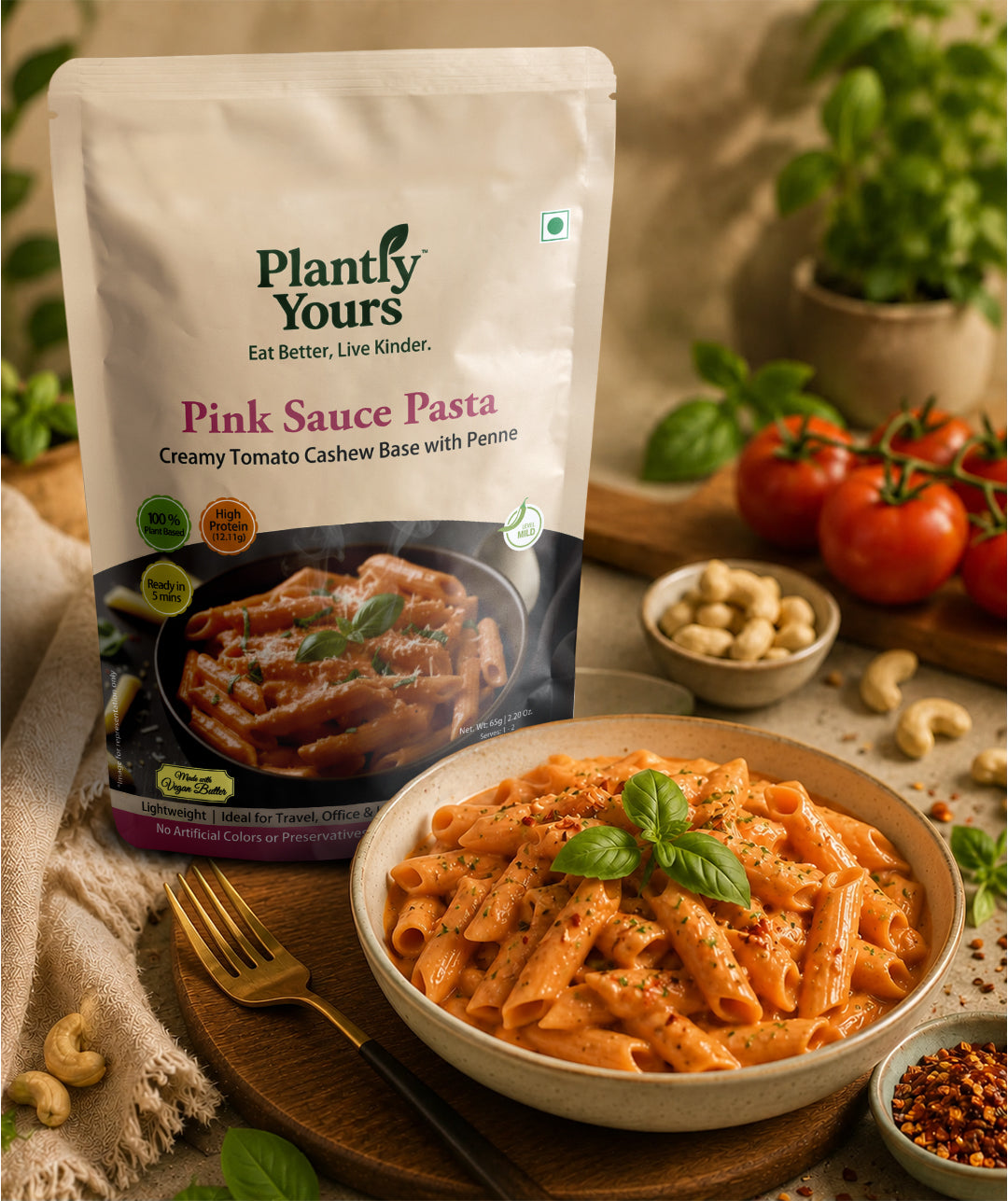 Pink Sauce Pasta - Pack Photo