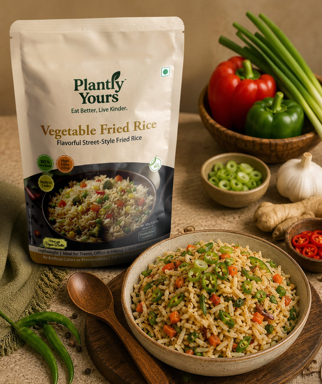 Vegetable Fried Rice - Pack Photo